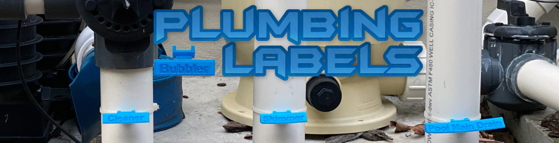 Plumbing Labels Simplified Pool Maintenance